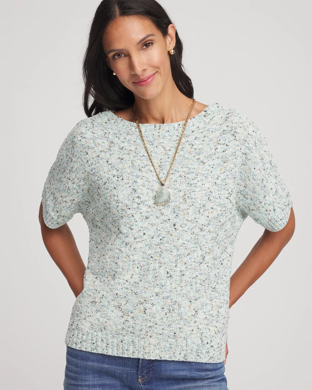 Chico's - Textured Dolman Pullover Sweater