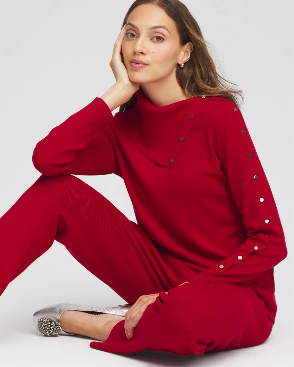 Chico's - Zenergy® Luxe Envelope Neck Sweater