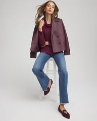 Chico's - Cowlneck Long-Sleeved Sweater