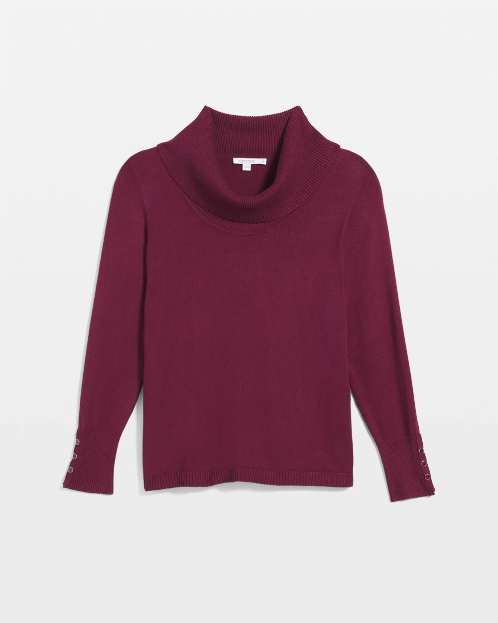 Chico's - Cowlneck Long-Sleeved Sweater