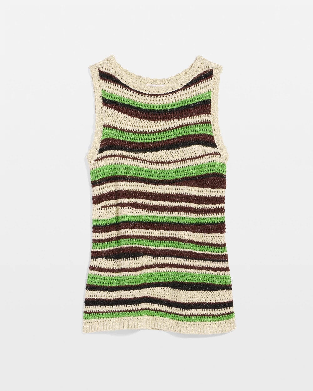 Chico's - Contemporary Striped Sweater Tank