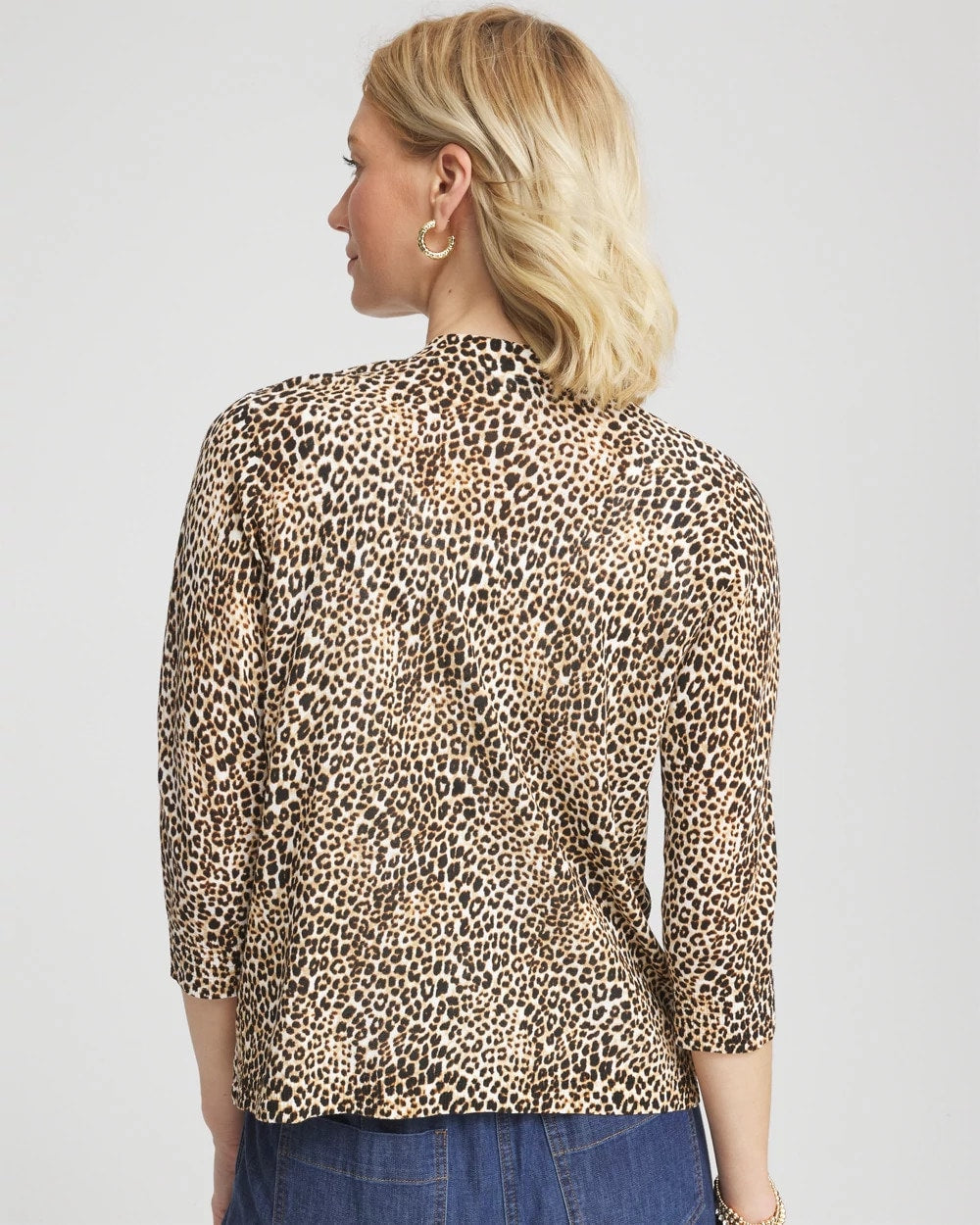 Chico's - Summer Romance Animal Print Cardigan