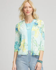 Chico's - Tropical Summer Romance Short Cardigan