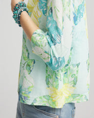 Chico's - Tropical Summer Romance Short Cardigan
