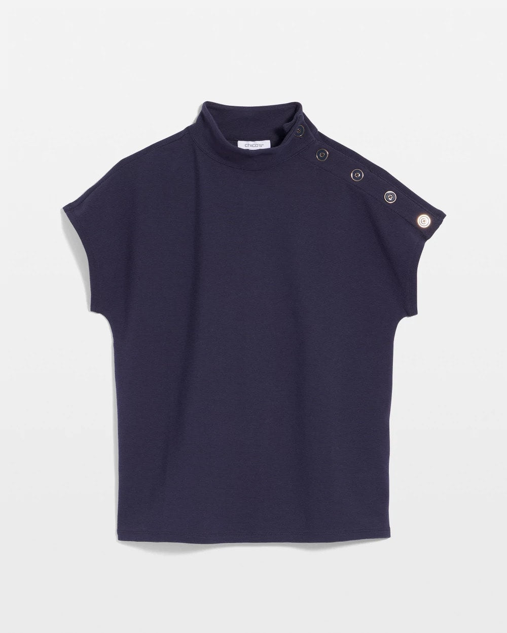 Chico's - Ottoman Cap Sleeve Tee