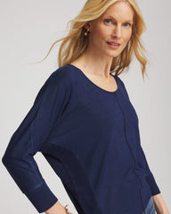 Chico's - Dolman Denim Tee