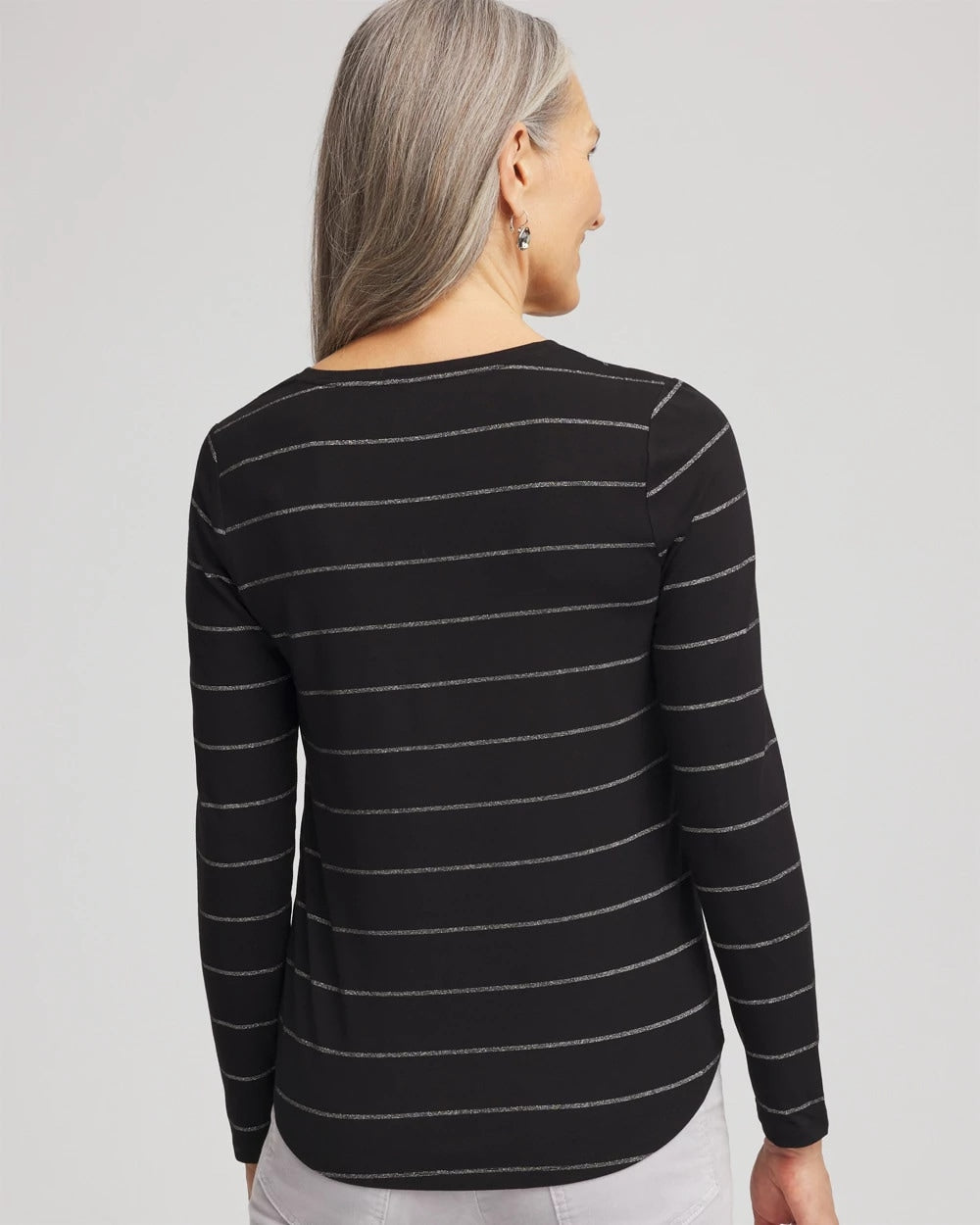Chico's - Touch of Cool™ Lurex Layering Tee