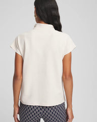 Chico's - Ottoman Cap Sleeve Tee