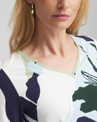 Chico's - Sea-Print Touch of Cool™ Layering Tee