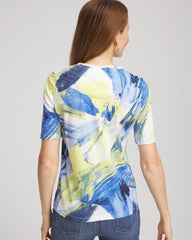 Chico's - Slub Short Sleeve Tee