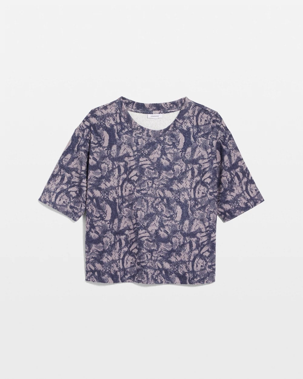 Chico's - Animal Cozy Crewneck Tee