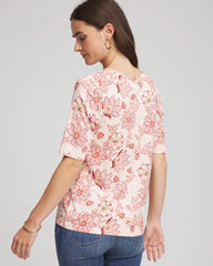 Chico's - Elbow Sleeve Tee