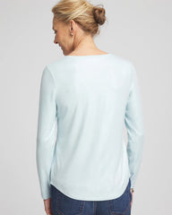 Chico's - Foiled Touch of Cool™ Layering Tee