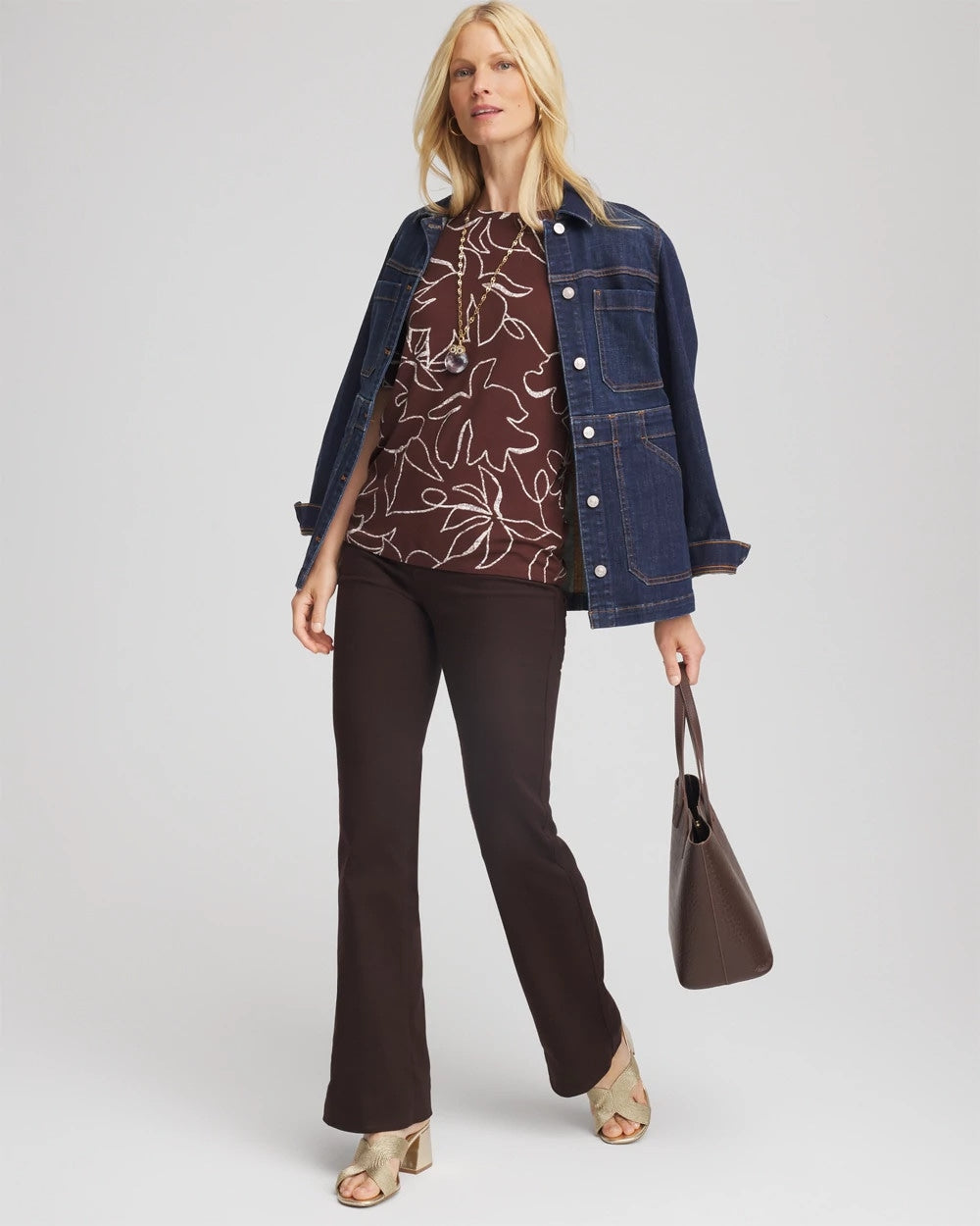 Chico's - Touch of Cool™ Elbow-Sleeve Perfect Tee
