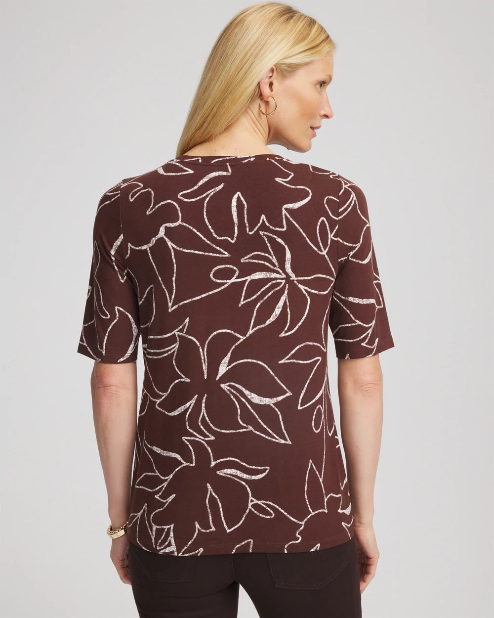 Chico's - Touch of Cool™ Elbow-Sleeve Perfect Tee
