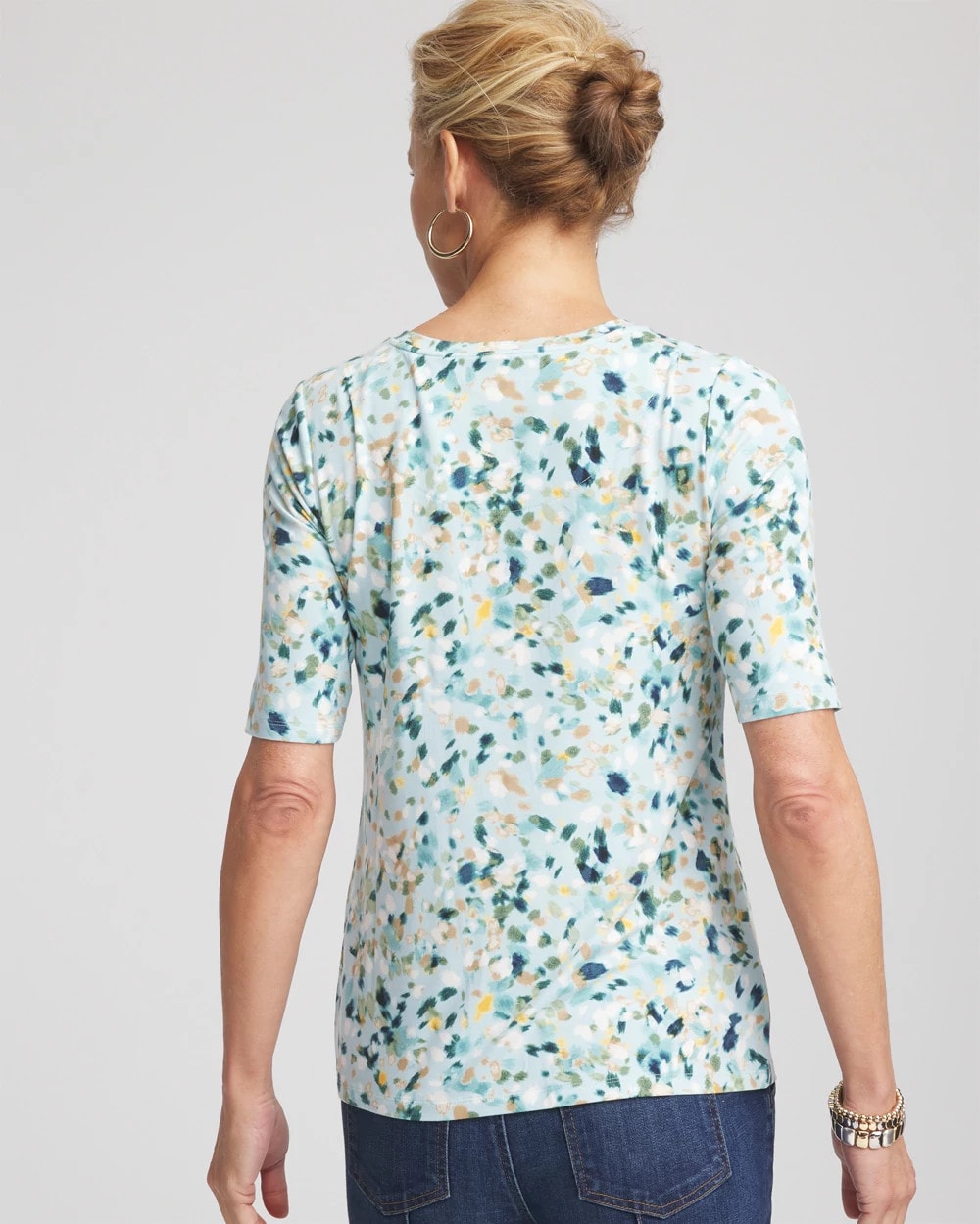 Chico's - Touch of Cool™ Elbow-Sleeve Perfect Tee