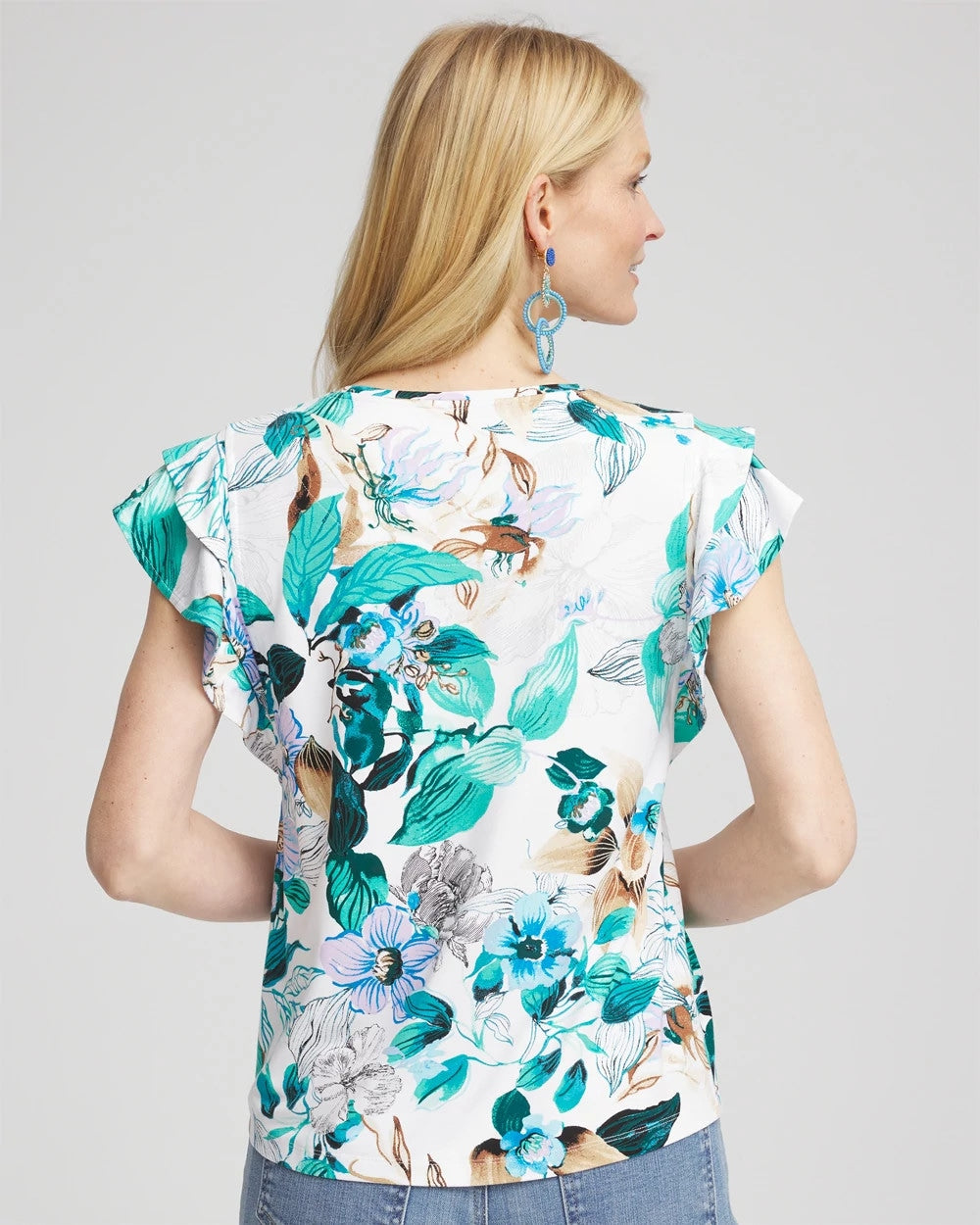 Chico's - Touch of Cool™ Flutter Sleeve Tee
