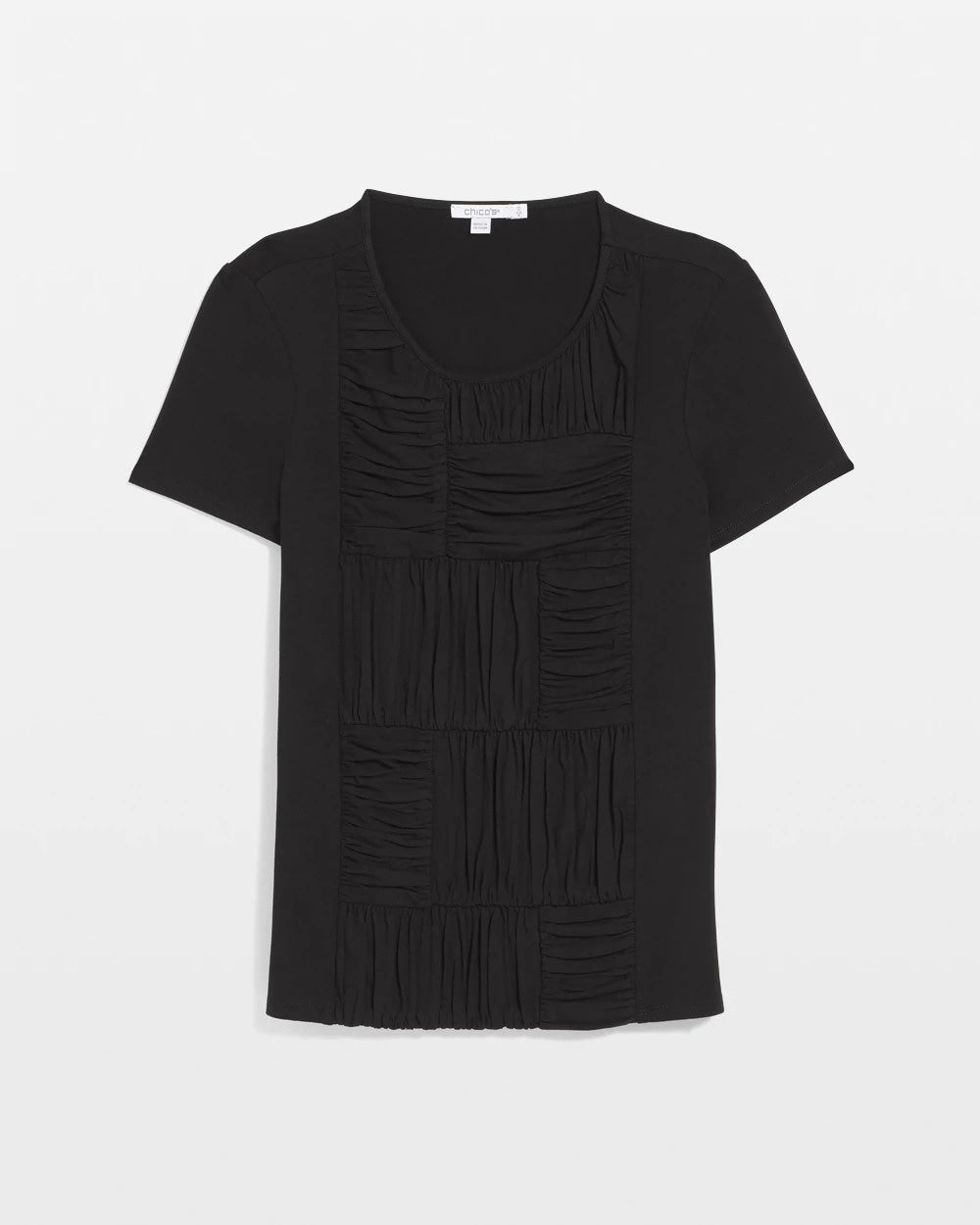 Chico's - Jersey Knit Ruched Front Tee