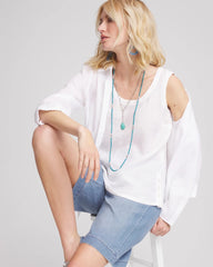 Chico's - Sleeveless Linen Tank Top