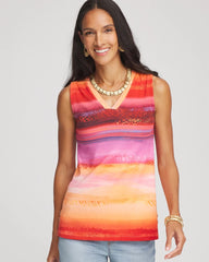 Chico's - Rio Sunset Sleeveless Tank