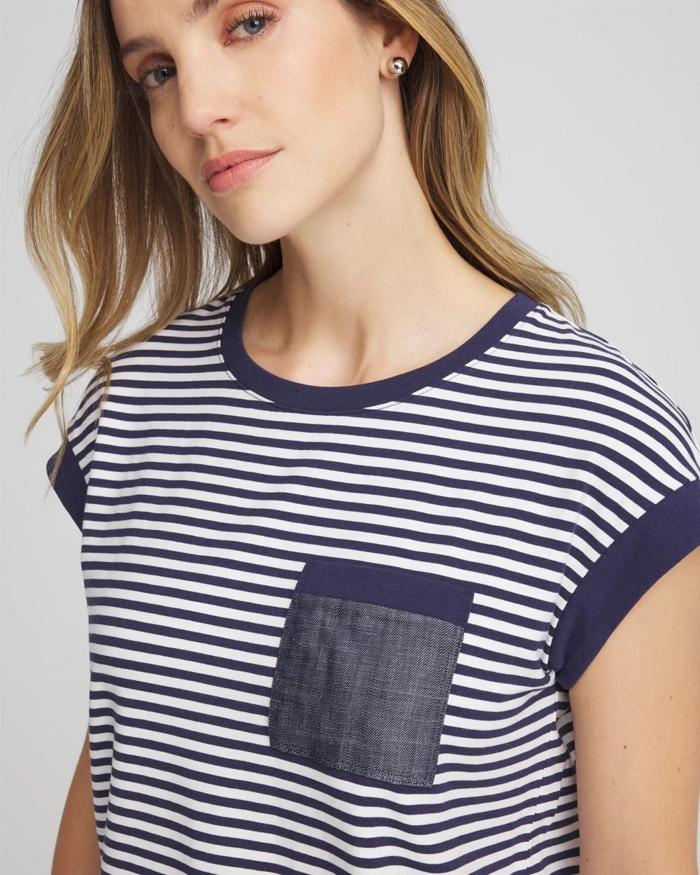Chico's - Zenergy® UPF Striped Tee