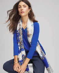 Chico's - Pima Cotton 3/4 Sleeve Tee