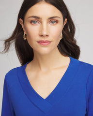 Chico's - Pima Cotton 3/4 Sleeve Tee
