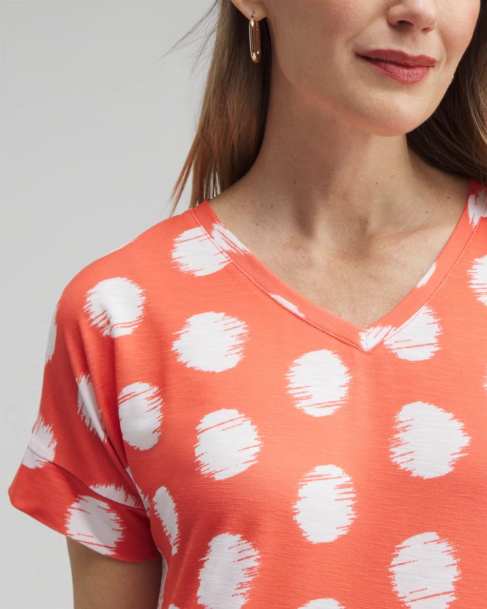 Chico's - Zenergy® Dots Drop Shoulder Tee