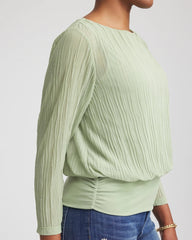 Chico's - Touch of Cool™ Textured Banded-Hem Top