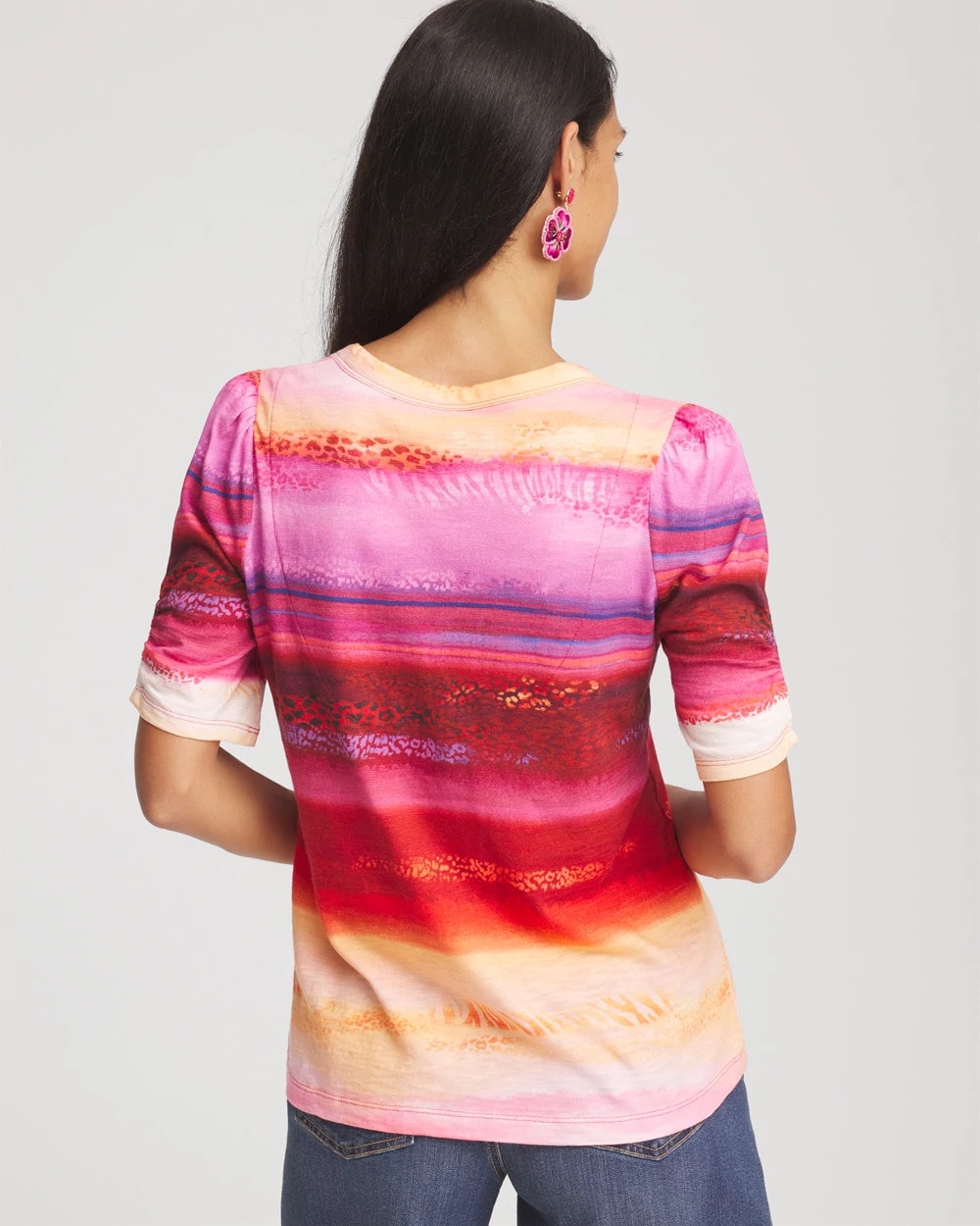 Chico's - Rio Sunset Henley Tee