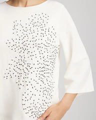 Chico's - Soutache Embroidered Wildflower Top