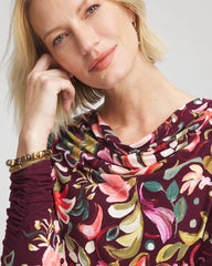 Chico's - Touch of Cool™ Paisley Cowl Neck Tee