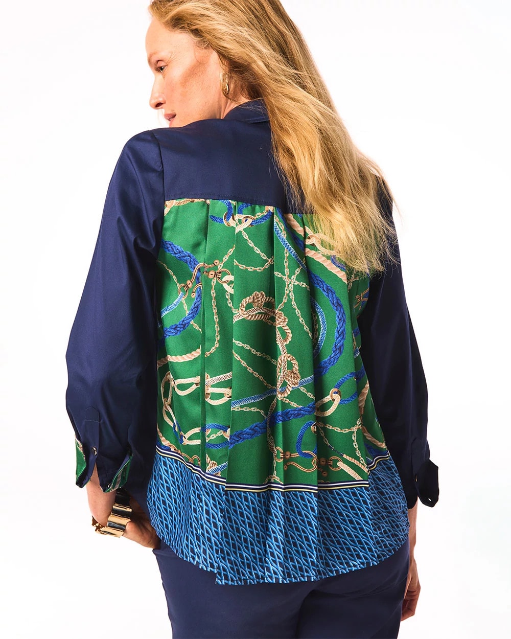 Chico's - Rope Status Nautical Shirt