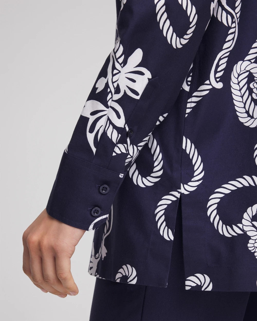 Chico's - No Iron™ Rope Print Tunic