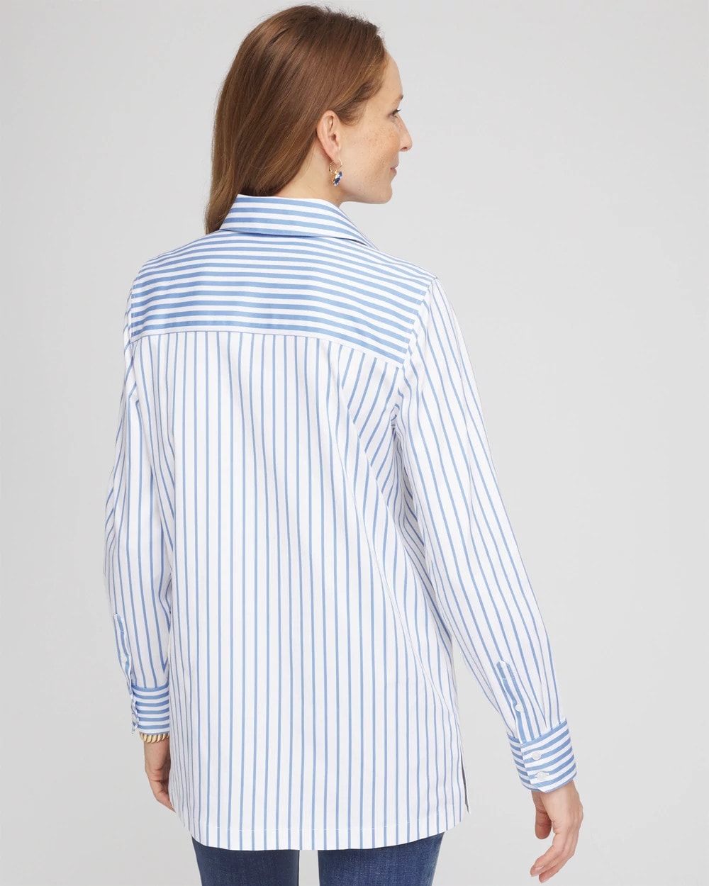 Chico's - No Iron™ Stripe Mix Tunic