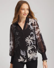 Chico's - Georgette Flow Print Blouse