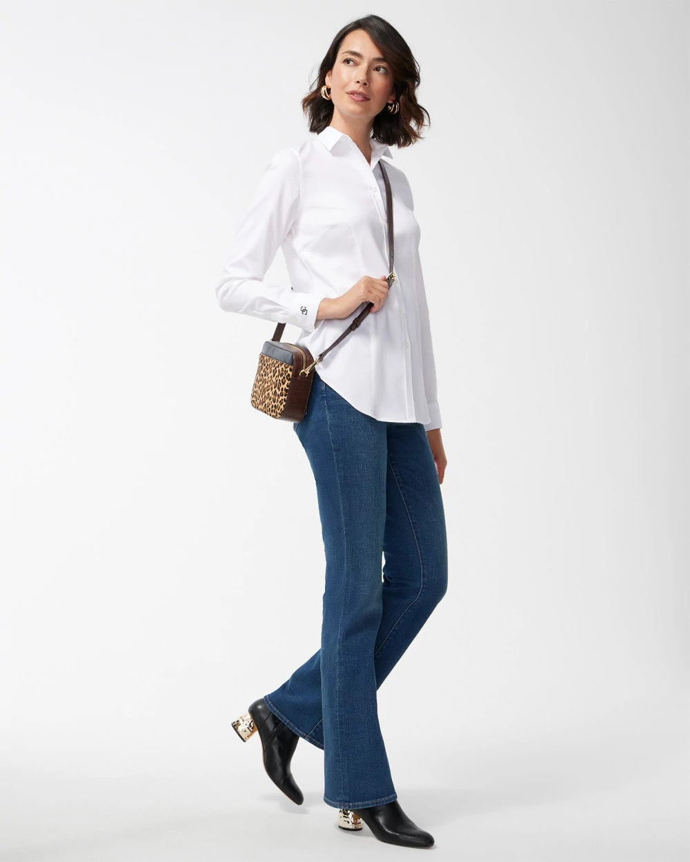 Chico's - No Iron™ Fitted Stretch Shirt
