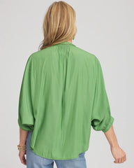 Chico's - Braided Batwing Blouse