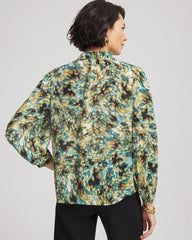 Chico's - Crinkle Relaxed-Fit Blouse