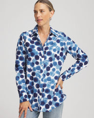 Chico's - No Iron™ Printed Sateen Shirt
