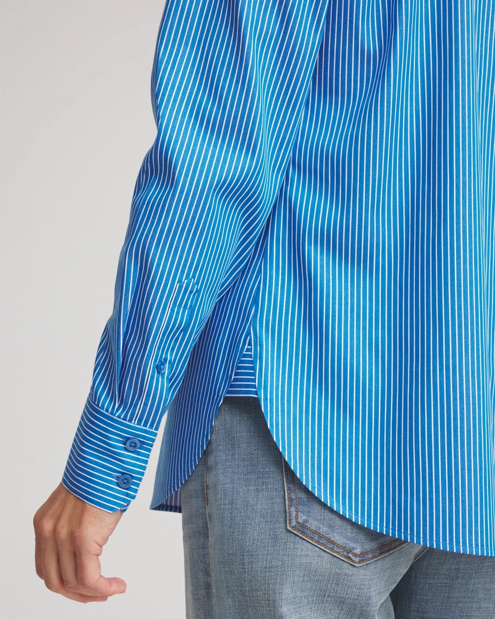 Chico's - No Iron™ Classic Striped Shirt
