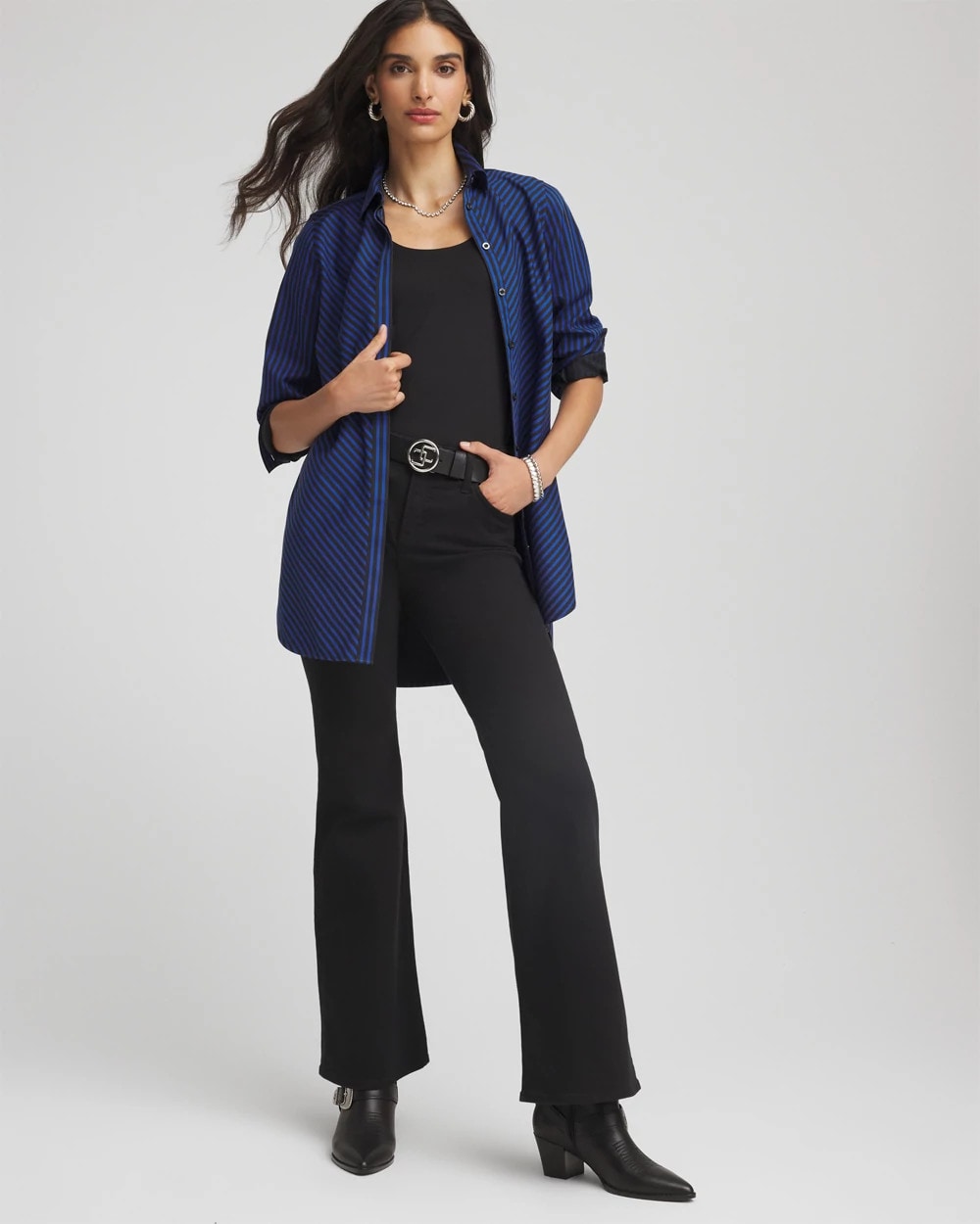 Chico's - No Iron™ Slimming Striped Tunic