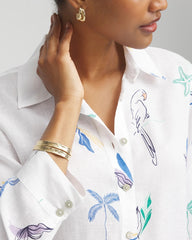 Chico's - No Iron™ Island Linen Shirt