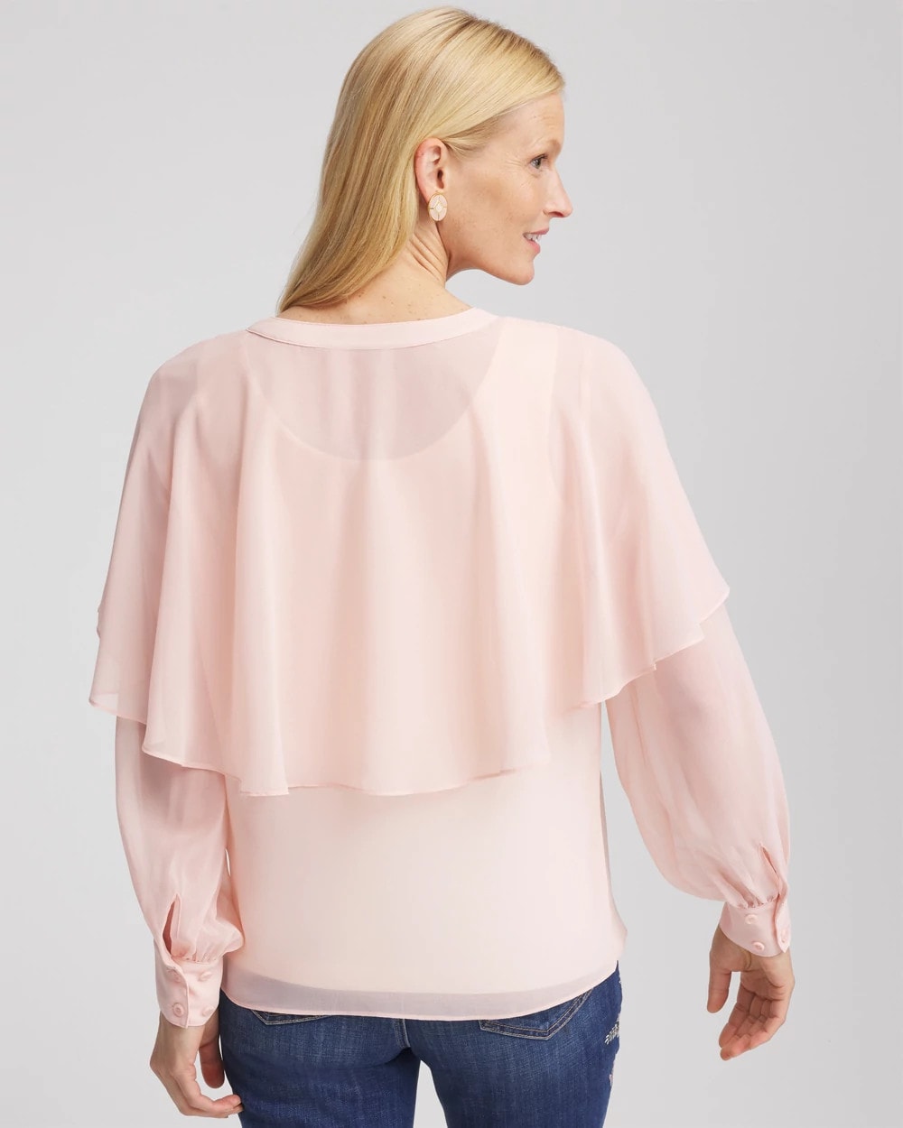 Chico's - Georgette Cape Blouse