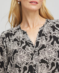 Chico's - Caviar Bead Georgette Blouse