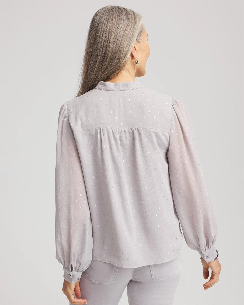 Chico's - Georgette Clip Dot Blouse