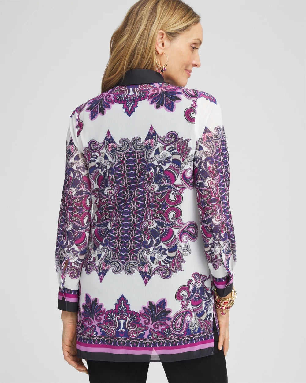Chico's - Travelers™ Collection Mesh Shirt Jacket