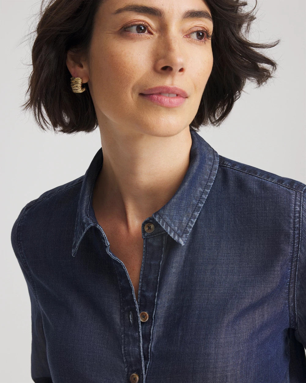 Chico's - Tencel™ Classic-Fit Denim Tunic