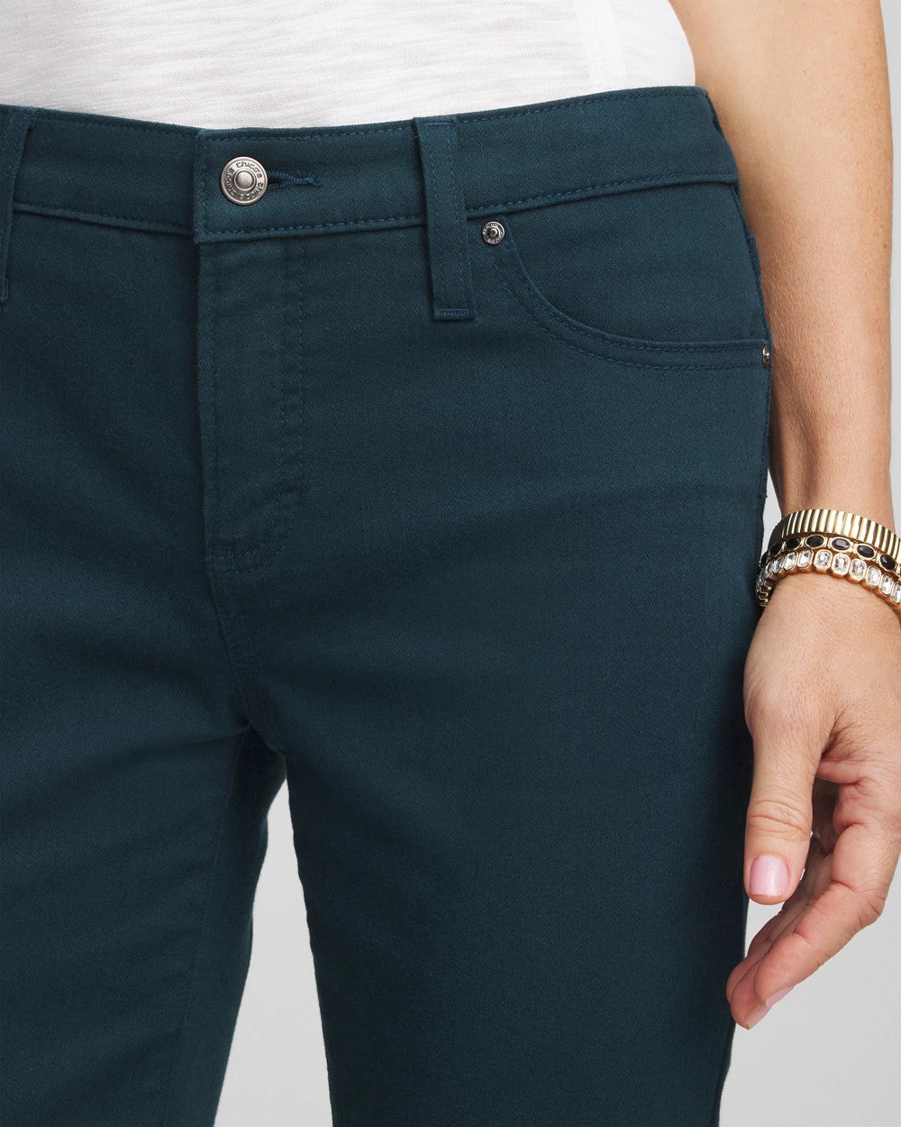 Chico's - Girlfriend Slim Ankle Jeans
