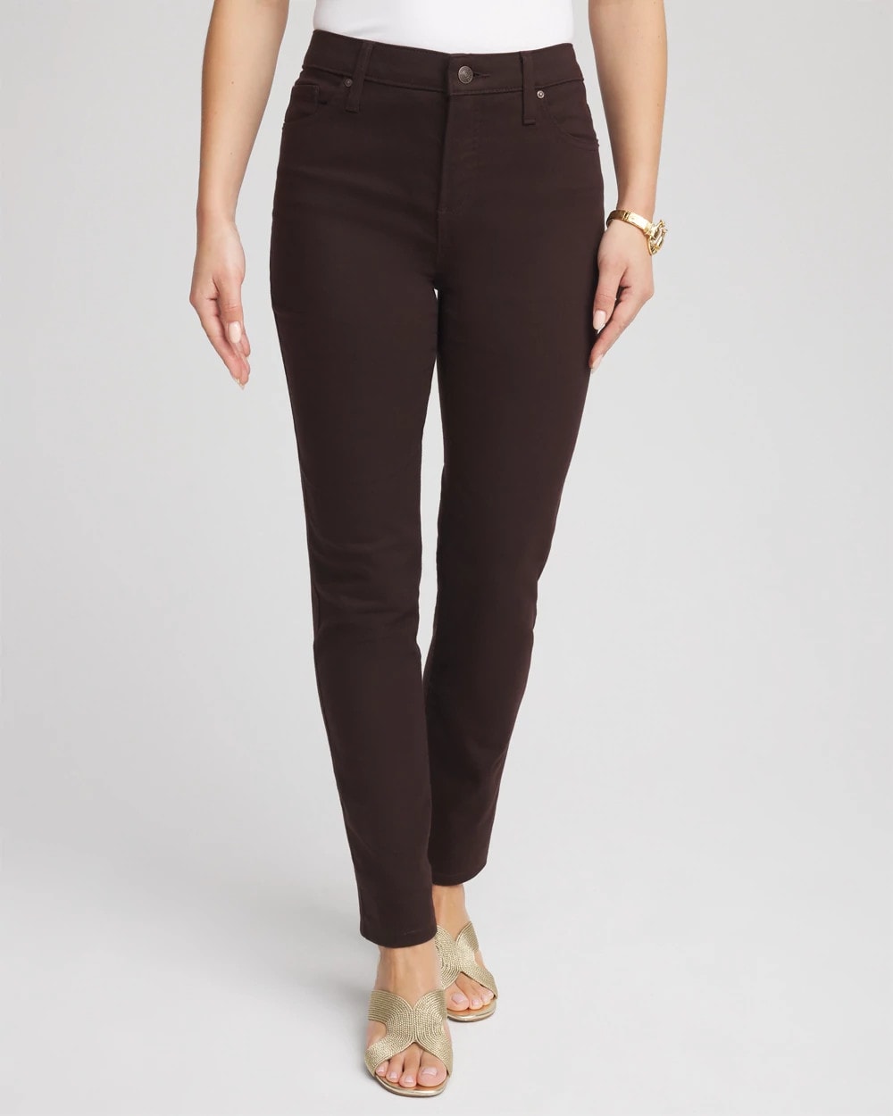 Chico's - Girlfriend Slim Ankle Jeans